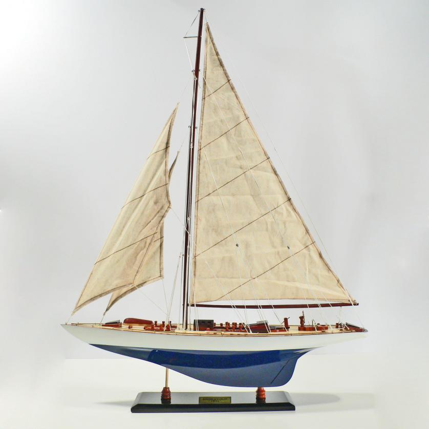 Handgefertigtes Segelschiffmodell der Endeavour