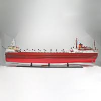 Handgefertigtes Schiffsmodell aus Holz der Edmund Fitzgerald bekannt aus dem Gedicht