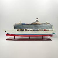 Handgefertigtes Schiffsmodell aus Holz der Serenda of the Seas
