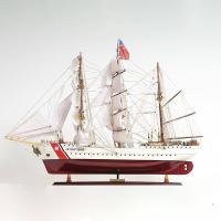 Handgefertigtes Schiffsmodell aus Holz der USGC Eagle